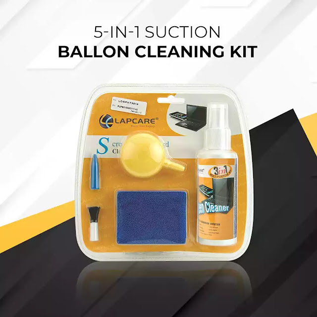 Lapcare Screen Cleaning Kit With Suction Balloon